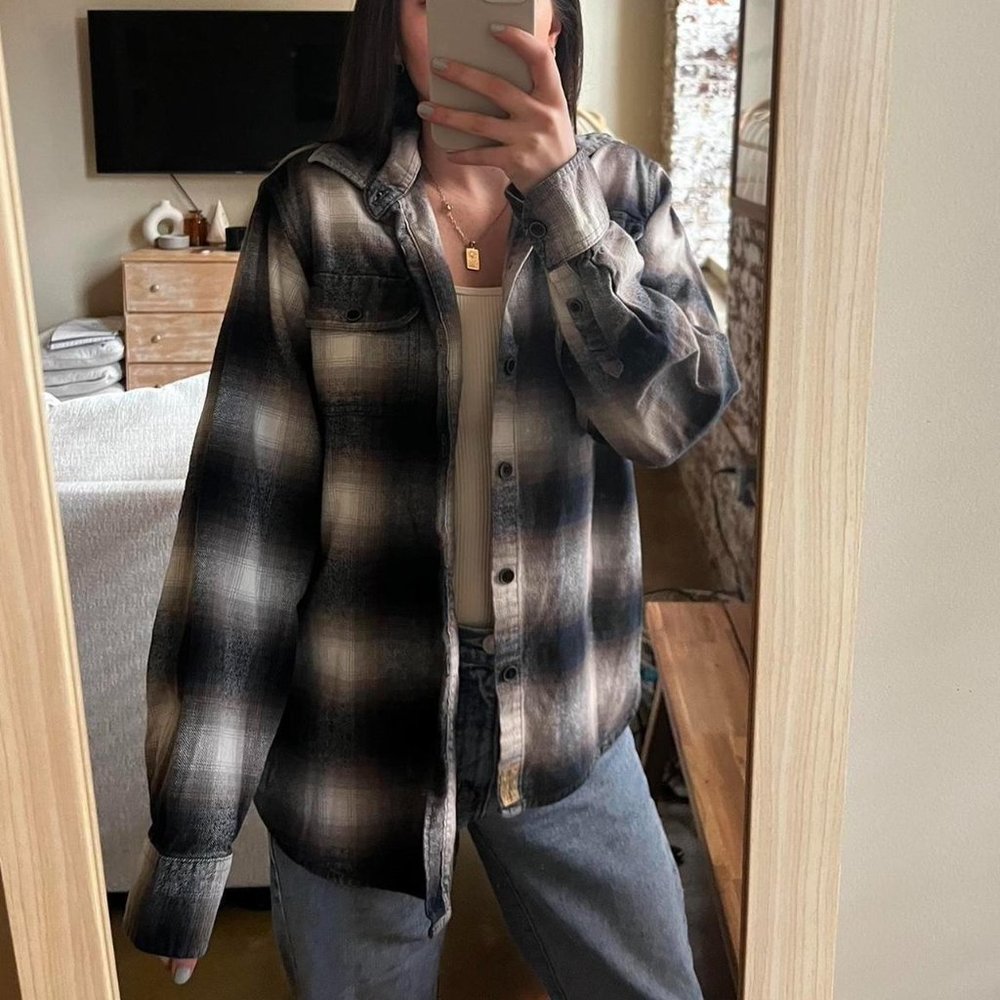 Jachs Plaid Shirt Jacket